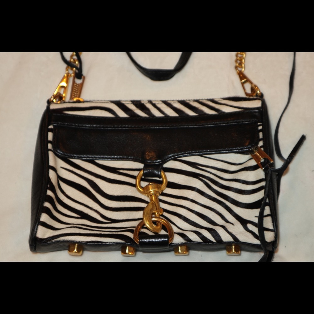 Rebecca Minkoff MAC bag in Zebra Print